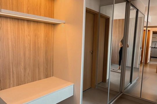 Quarto  de apartamento para alugar com 2 quartos, 63m² em Serrinha, Goiânia