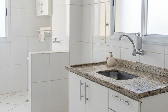Cozinha de apartamento para alugar com 2 quartos, 64m² em Jardim San Marino, São José dos Campos