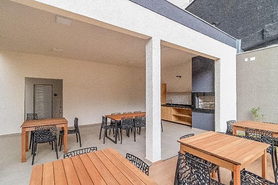 Área comum - Churrasqueira de apartamento à venda com 1 quarto, 25m² em Barra Funda, São Paulo