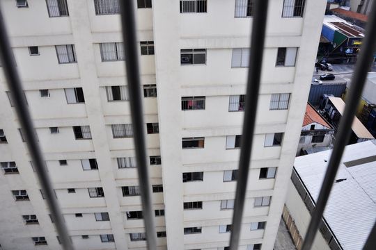 Detalhe - Vista do Quarto 01 de apartamento para alugar com 1 quarto, 50m² em Vila Jaraguá, São Paulo