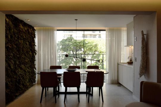 Sala de jantar de apartamento à venda com 2 quartos, 158m² em Pinheiros, São Paulo