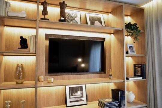 Suíte 2 de apartamento à venda com 2 quartos, 158m² em Pinheiros, São Paulo