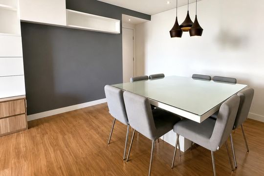 Sala de apartamento para alugar com 2 quartos, 81m² em Jardim das Colinas, São José dos Campos