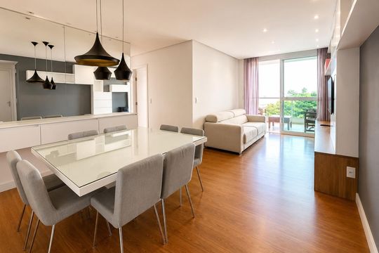 Sala de apartamento para alugar com 2 quartos, 81m² em Jardim das Colinas, São José dos Campos