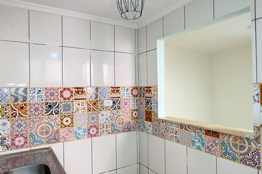 Cozinha e Área de Serviço de apartamento para alugar com 2 quartos, 50m² em Jardim Imbé, São Paulo