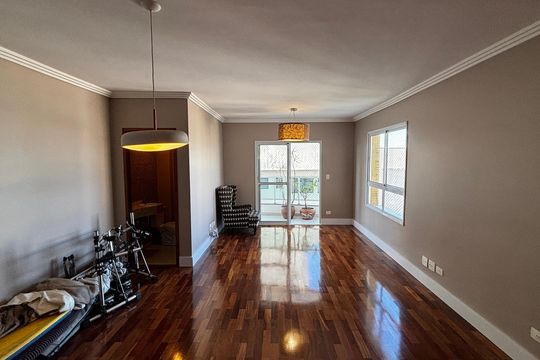 Sala de apartamento à venda com 3 quartos, 130m² em Jardim Bela Vista, Santo André