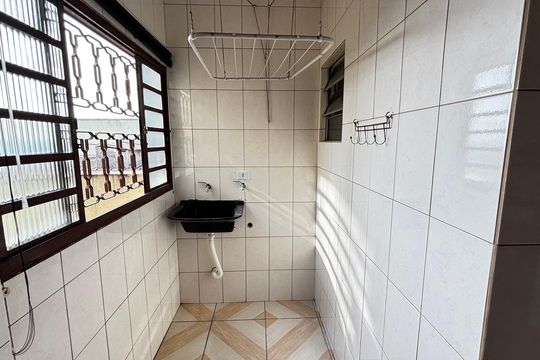 Área de Serviço de apartamento para alugar com 1 quarto, 38m² em Cidade São Jorge, Santo André