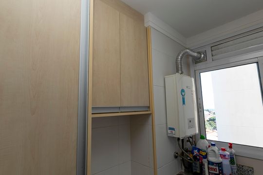 ÁREA DE SERVIÇO de apartamento à venda com 3 quartos, 70m² em Jardim Chapadão, Campinas
