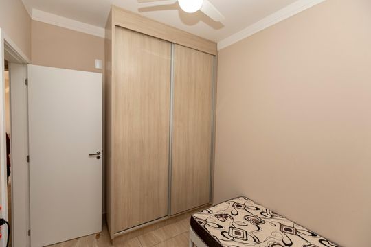 QUARTO Nº 2 de apartamento à venda com 3 quartos, 70m² em Jardim Chapadão, Campinas