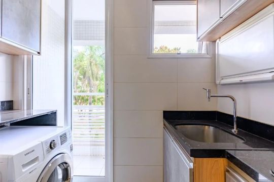 Área de serviço de apartamento para alugar com 2 quartos, 89m² em j, Brasília