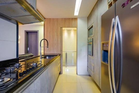 Cozinha de apartamento para alugar com 2 quartos, 89m² em j, Brasília