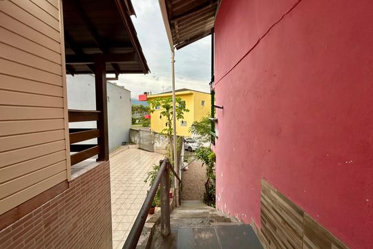 Área externa de apartamento para alugar com 1 quarto, 35m² em Trindade, Florianópolis
