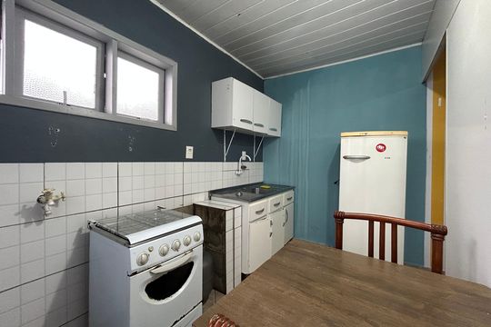 Cozinha de apartamento para alugar com 1 quarto, 35m² em Trindade, Florianópolis