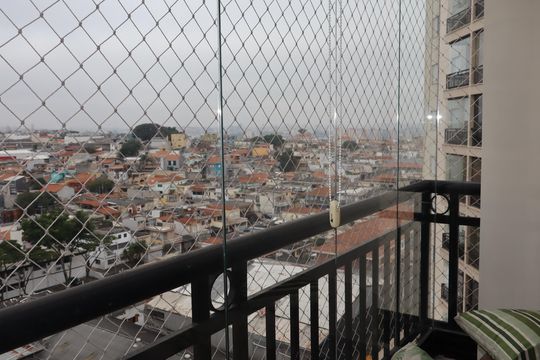 Vista da Varanda de apartamento à venda com 3 quartos, 76m² em Vila Macedópolis, São Paulo