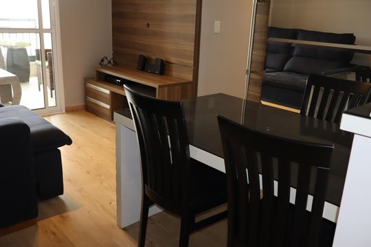 Sala de apartamento à venda com 3 quartos, 76m² em Vila Macedópolis, São Paulo