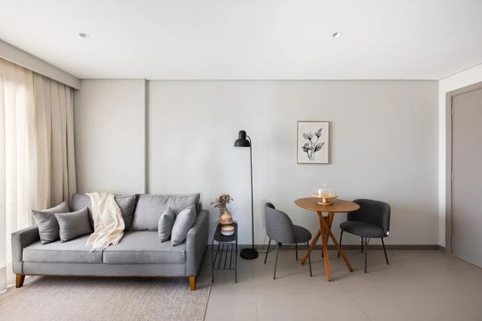 Sala de apartamento para alugar com 2 quartos, 54m² em Águas Claras, Brasília