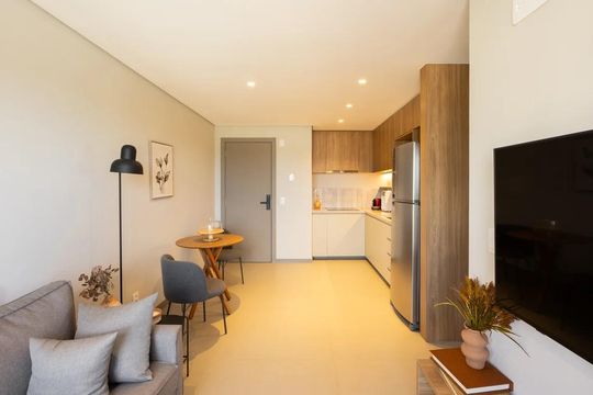 Sala de apartamento para alugar com 2 quartos, 54m² em Águas Claras, Brasília