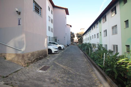 Área comum de apartamento à venda com 2 quartos, 48m² em Camargos, Belo Horizonte
