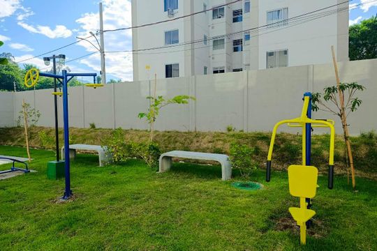 Área comum - Academia de apartamento para alugar com 2 quartos, 41m² em Campo Grande, Rio de Janeiro