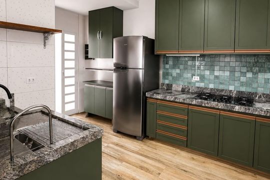 Cozinha de casa de condomínio à venda com 4 quartos, 240m² em Parque Jabaquara, São Paulo