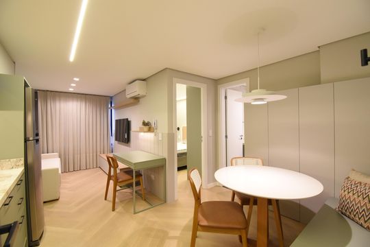 Apartamento para alugar com 1 quarto, 33m² em Centro, Curitiba
