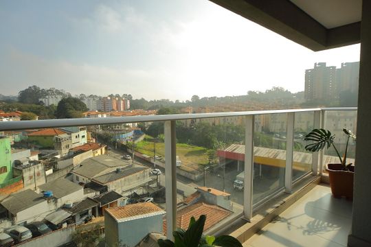 Varanda da Sala de apartamento para alugar com 2 quartos, 57m² em Jardim Valdibia, São Bernardo do Campo