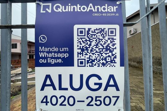 Placa Instalada em 01/07/2026 - Cod.SUPD-112 de casa para alugar com 1 quarto, 40m² em Boa Vista, São Leopoldo