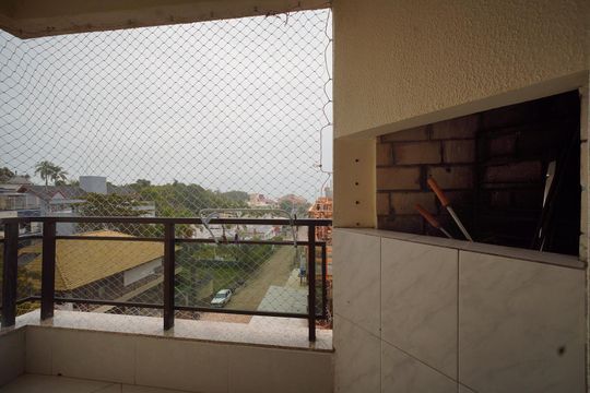 Varanda da Sala de apartamento para alugar com 1 quarto, 60m² em Canasvieiras, Florianópolis