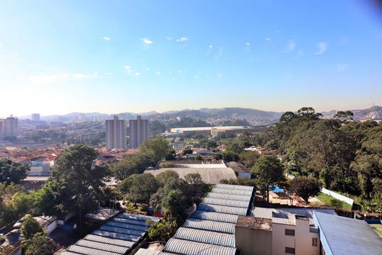 Quarto 1 Vista  de apartamento para alugar com 2 quartos, 76m² em Jardim das Acacias, São Bernardo do Campo