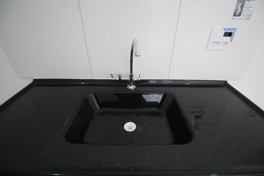 Cozinha de apartamento para alugar com 2 quartos, 35m² em Vila Andrade, São Paulo