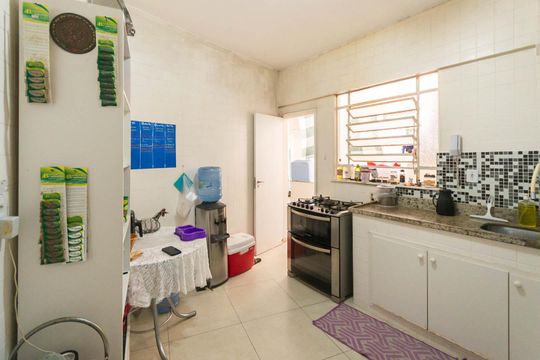 Cozinha de apartamento à venda com 3 quartos, 180m² em Tijuca, Rio de Janeiro