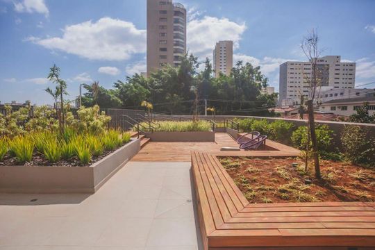 Área comum - Rooftop de kitnet/studio à venda com 1 quarto, 25m² em Vila da Saúde, São Paulo