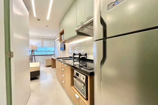 Cozinha de kitnet/studio à venda com 1 quarto, 25m² em Vila da Saúde, São Paulo