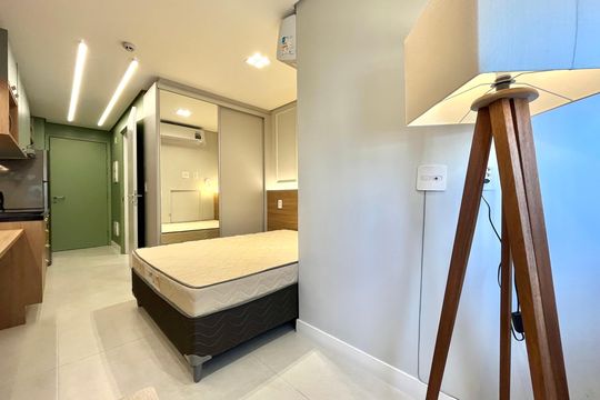 Varanda de kitnet/studio à venda com 1 quarto, 25m² em Vila da Saúde, São Paulo