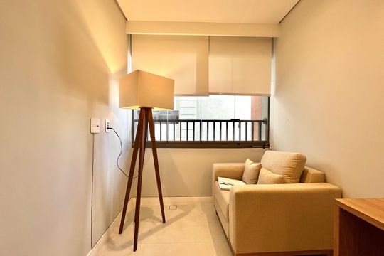 Varanda de kitnet/studio à venda com 1 quarto, 25m² em Vila da Saúde, São Paulo