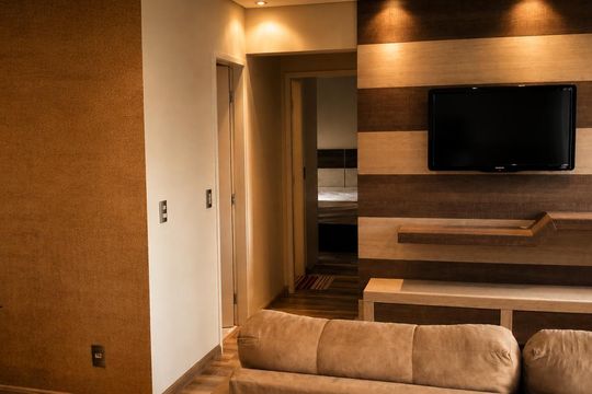 Sala de apartamento à venda com 3 quartos, 83m² em Retiro, Jundiaí