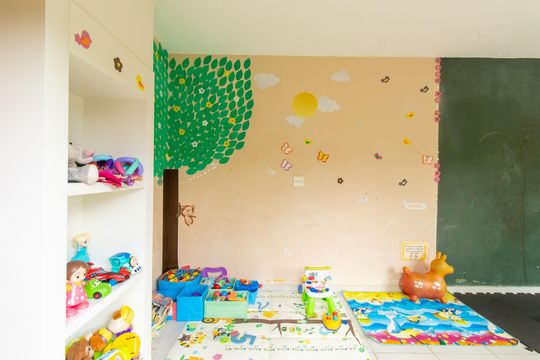 Área comum - Brinquedoteca de apartamento para alugar com 2 quartos, 48m² em Chácara Granja Velha, Cotia