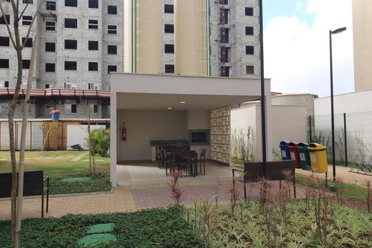 Área comum - Churrasqueira de apartamento à venda com 2 quartos, 40m² em Guarapiranga, São Paulo