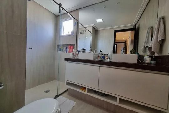 Banheiro de apartamento à venda com 4 quartos, 163m² em Santa Teresinha, São Paulo
