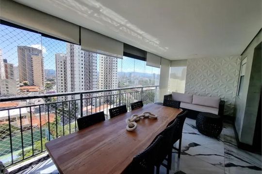 Varanda de apartamento à venda com 4 quartos, 163m² em Santa Teresinha, São Paulo