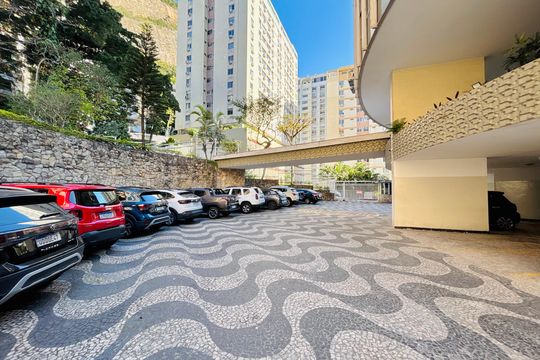 Área comum de apartamento à venda com 3 quartos, 92m² em Copacabana, Rio de Janeiro