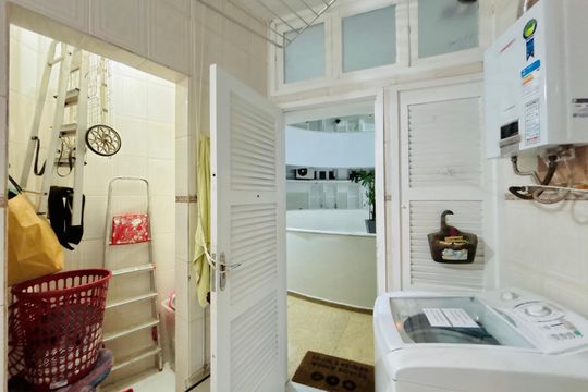 Área de serviço de apartamento à venda com 3 quartos, 92m² em Copacabana, Rio de Janeiro
