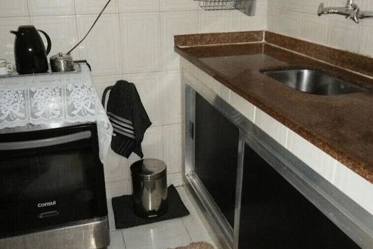 Cozinha de apartamento à venda com 3 quartos, 92m² em Copacabana, Rio de Janeiro