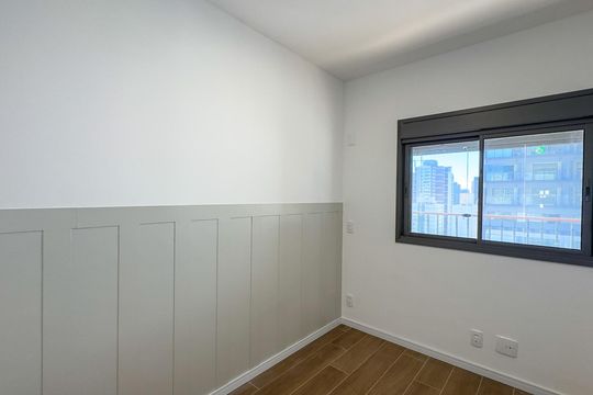 Quarto de apartamento à venda com 1 quarto, 35m² em Santo Amaro, São Paulo