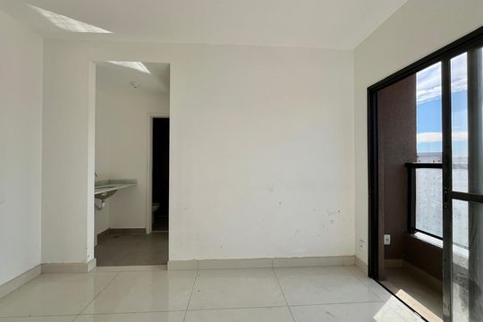 Sala de apartamento à venda com 1 quarto, 34m² em Parque Industrial, Campinas