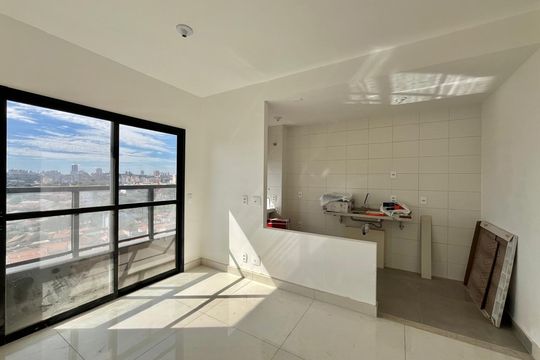 Sala de apartamento à venda com 1 quarto, 34m² em Parque Industrial, Campinas