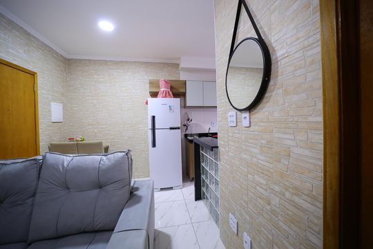 Sala de apartamento à venda com 2 quartos, 38m² em Vila Rio Branco, São Paulo