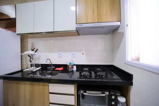 Cozinha e Área de Serviço de apartamento à venda com 2 quartos, 38m² em Vila Rio Branco, São Paulo