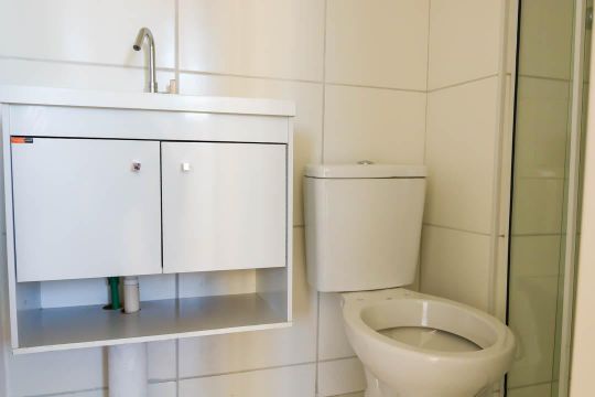 Banheiro Social de apartamento para alugar com 3 quartos, 65m² em Cachambi, Rio de Janeiro