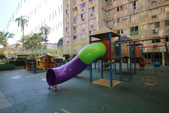 Área comum de apartamento à venda com 2 quartos, 55m² em Penha, Rio de Janeiro